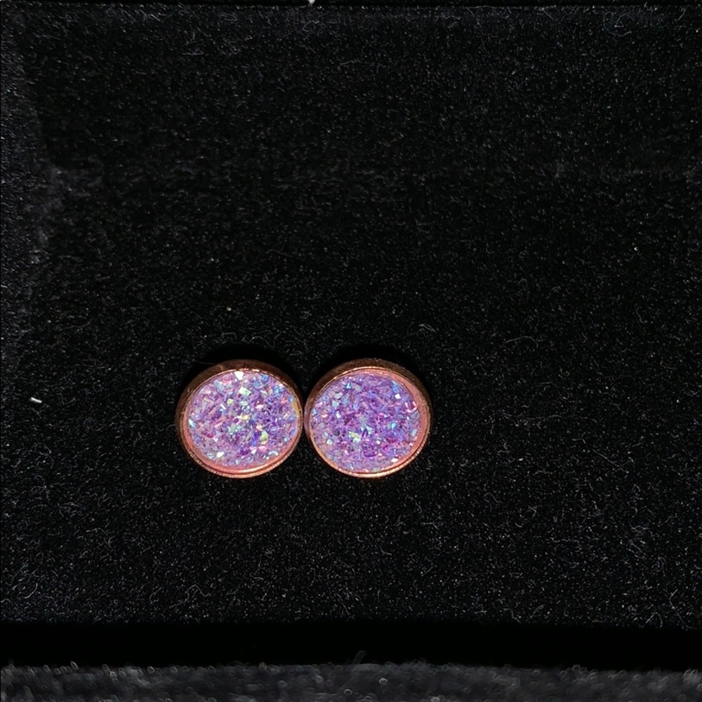 Stone earrings